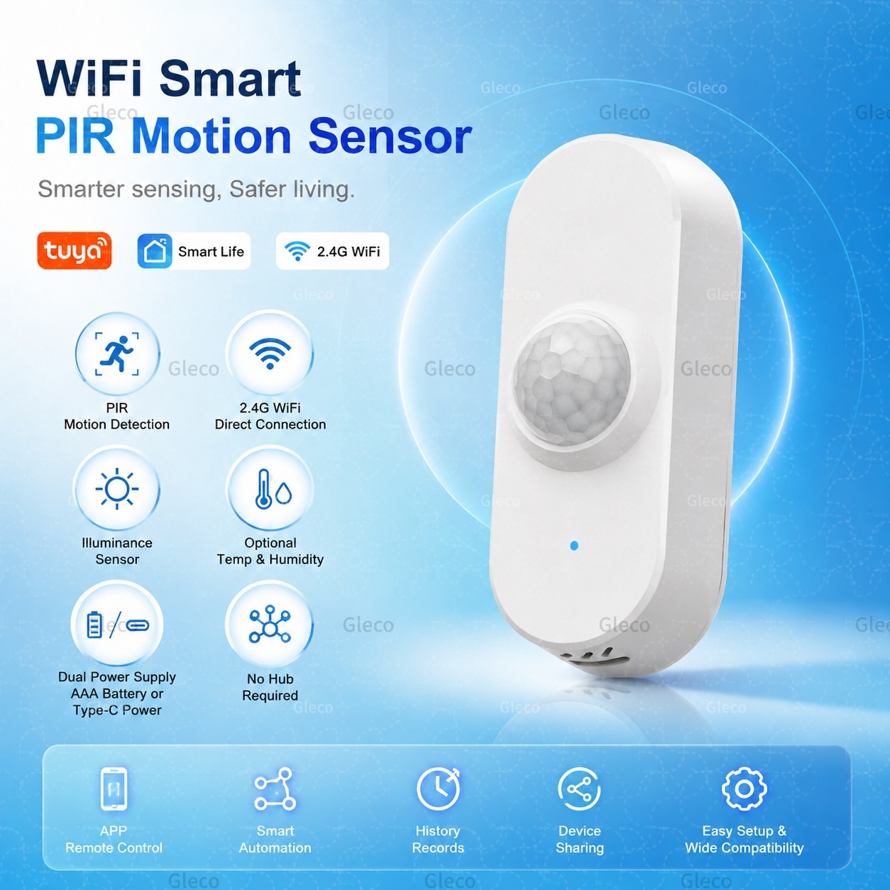 Tuya WiFi PIR 모션 센서 스마트 홈 인체 적 - Smart Home Wiser 리뷰 및 가격