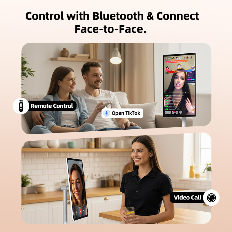 21.5인치 IPS 안드로이드 TV 텔레비전 이동식 인 - Smart Home Uses 리뷰 및 가격
