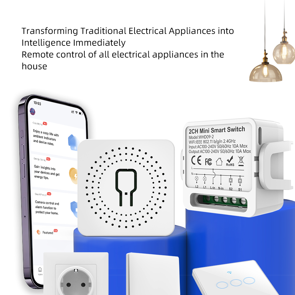 2웨이 투야 스마트 스위치 2갱 스마트 라이트 차단기  - Smart Home Ikea 리뷰 및 가격