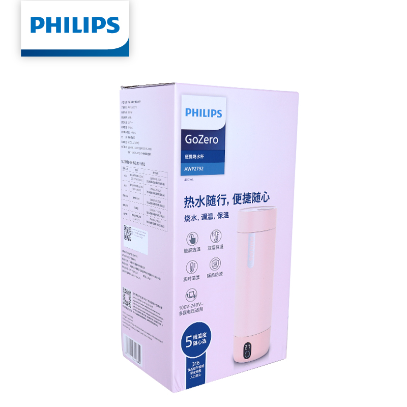 필립스 전기 주전자 보온병 400ML 316 스테인리스 - Smart Home Philips 리뷰 및 가격