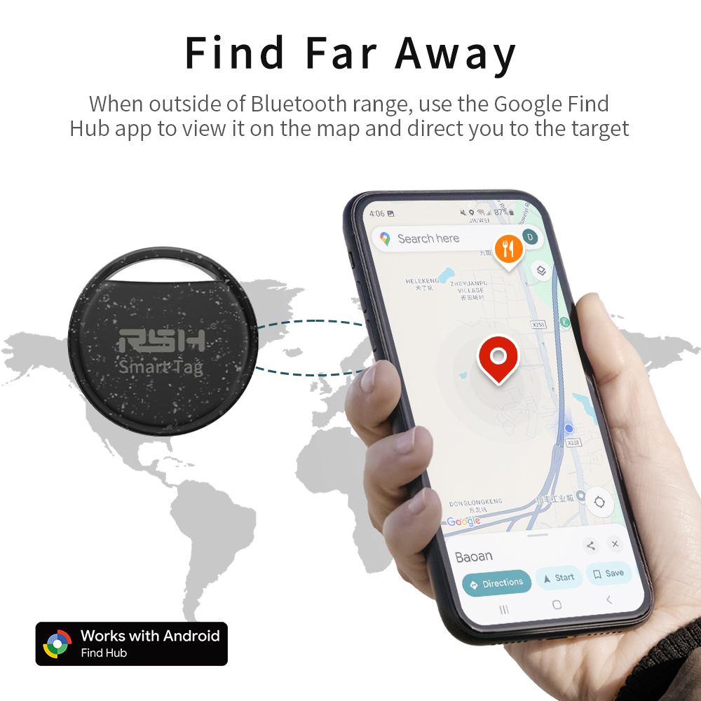 RSH 4PCS 스마트 홈 트래커 애완동물 지갑 수하물 - Smart Home Hub Samsung 리뷰 및 가격