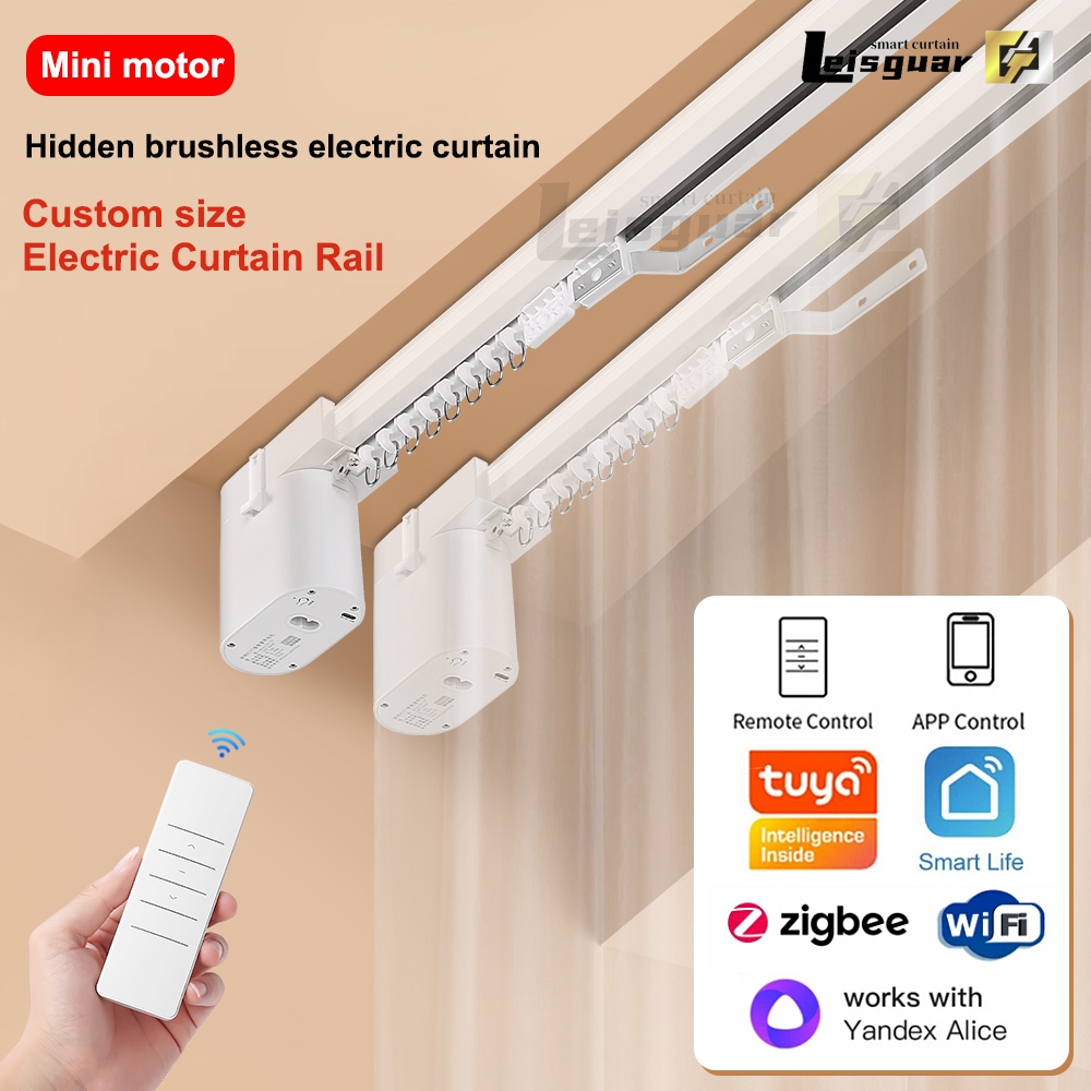미니 모터 투야 와이파이 알렉사 지그비 알렉사 구글 스 - Smart Home Blinds 리뷰 및 가격