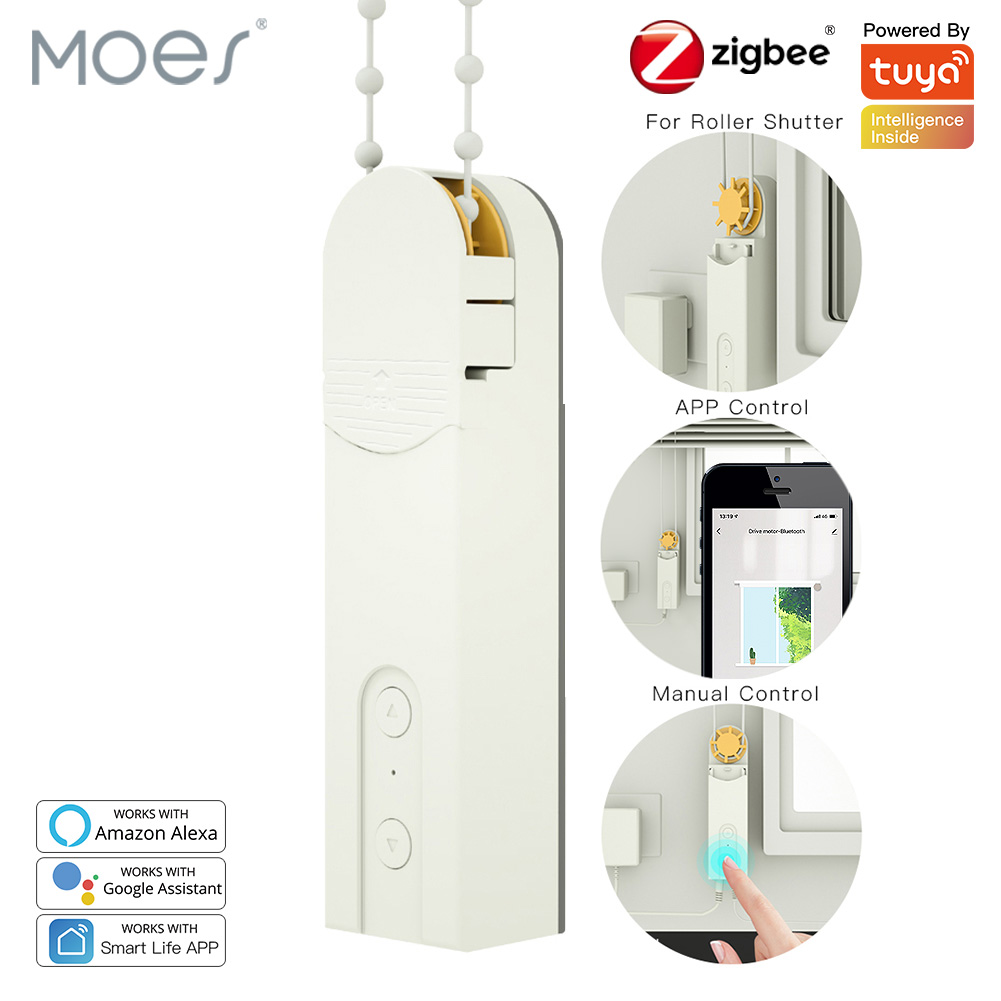 MOES 새로운 ZigBee 스마트 DIY 전동 롤러  - Smart Home Hub Ikea 리뷰 및 가격