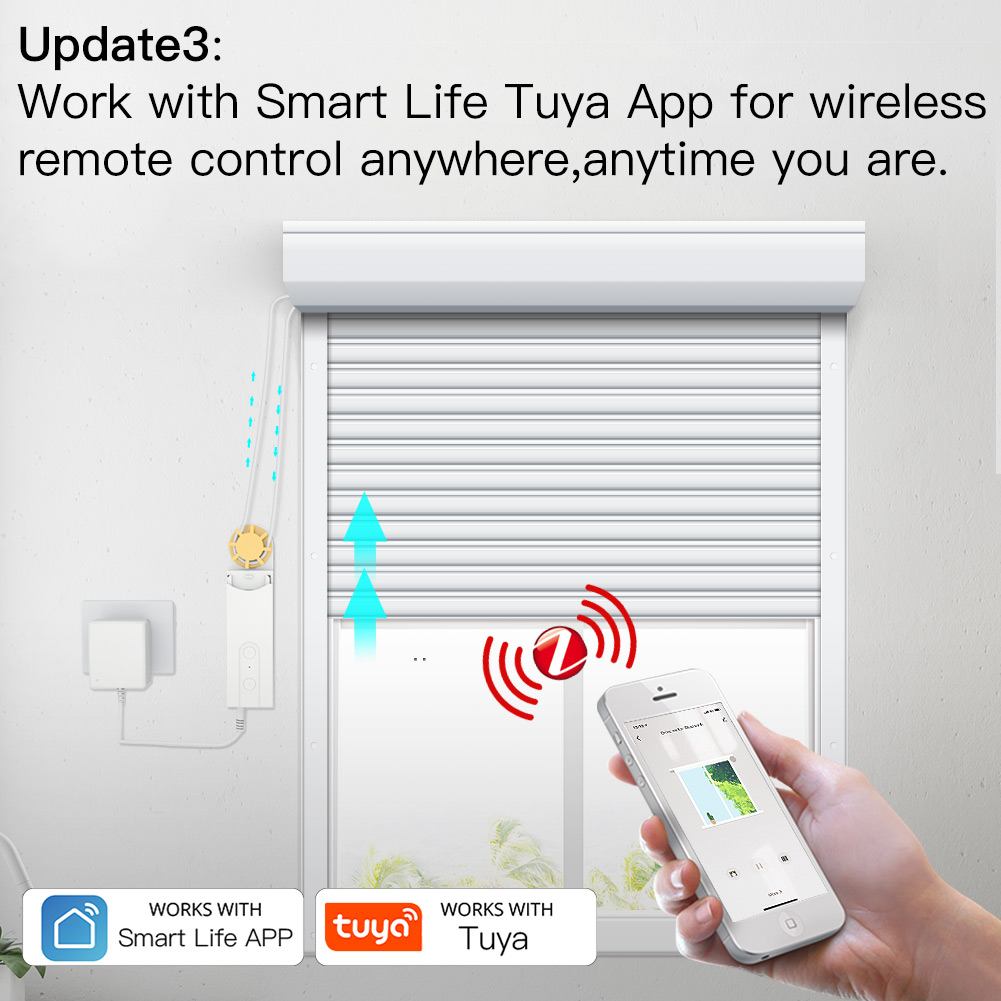 MOES 새로운 ZigBee 스마트 DIY 전동 롤러  - Smart Home Hub Ikea 리뷰 및 가격