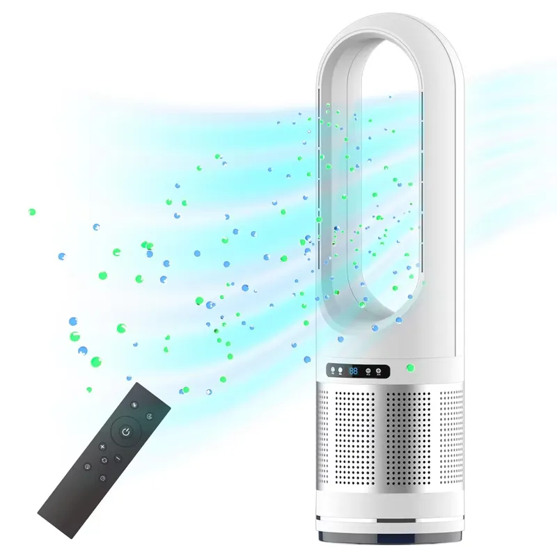 다기능 스마트 홈용 헤파 필터 공기청정기 날개 없는 선 - Smart Home Uses 리뷰 및 가격