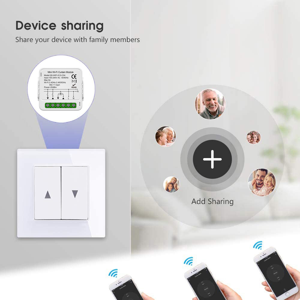 Tuya WiFi Zigbee 스마트 커튼 스위치 모듈 - Smart Home Blinds 리뷰 및 가격